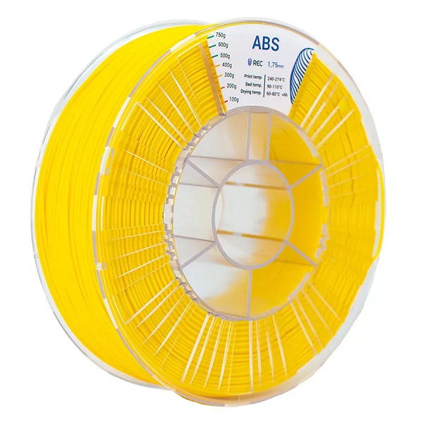 Фото ABS пластик REC 1.75 мм жёлтый 1
