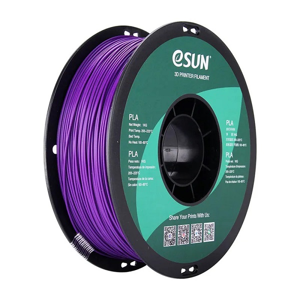 Фото нить для 3D-принтера eSUN 3D PLA фиолетовый 1.75 мм 5