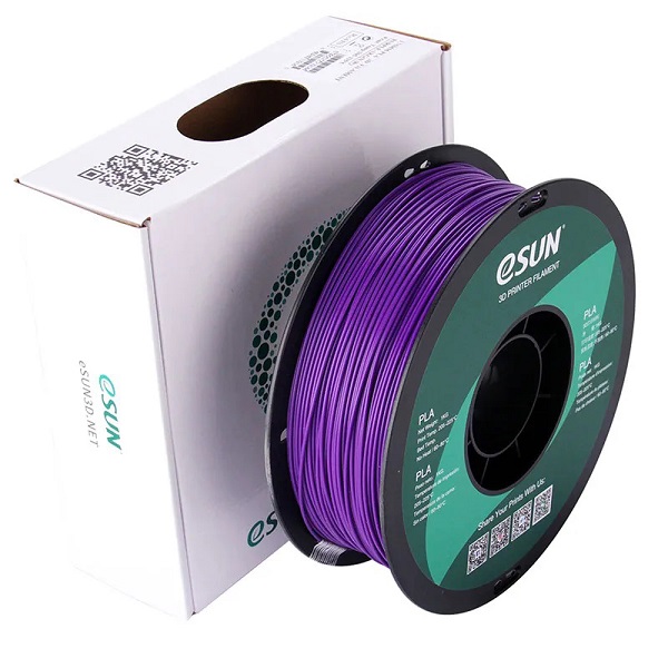 Фото нить для 3D-принтера eSUN 3D PLA фиолетовый 1.75 мм 6