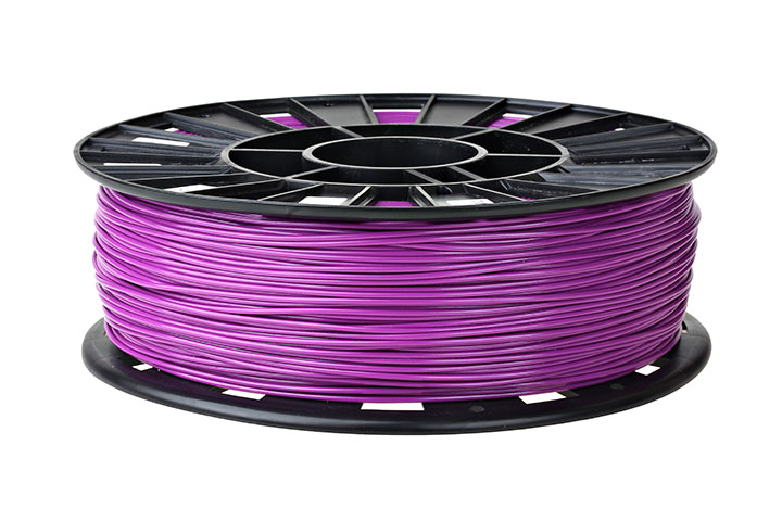 Фотография нить для 3D-принтера ABS пластик REC 1,75 мм фиолетовый
