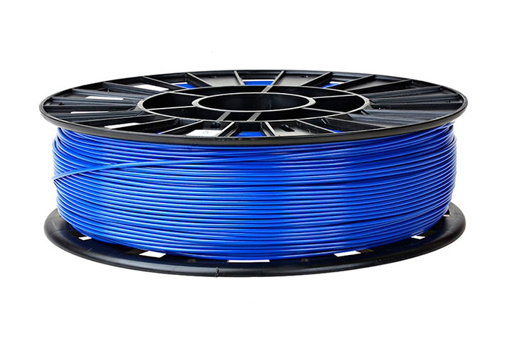 Фото нить для 3D-принтера ABS пластик REC 2,85 мм синий