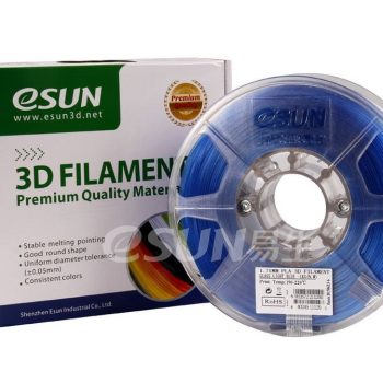 Нить для 3D-принтера eSUN 3D PLA прозрачно-голубой 2.85 мм Нить для 3D-принтера eSUN 3D PLA прозрачно-голубой 2.85 мм
