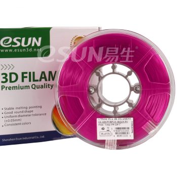 Нить для 3D-принтера eSUN 3D PLA прозрачно-фиолетовый 2.85 мм Нить для 3D-принтера eSUN 3D PLA прозрачно-фиолетовый 2.85 мм