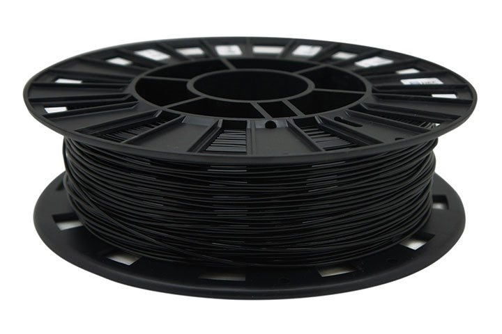 Фотография нить для 3D-принтера FLEX пластик REC 2.85 мм чёрный