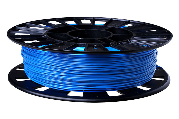 Изображение нить для 3D-принтера FLEX пластик REC 2.85 мм синий