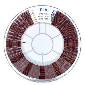 PLA пластик REC 1.75 мм коричневый PLA пластик REC 1.75 мм коричневый