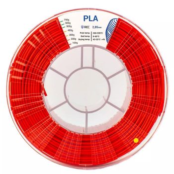 PLA пластик REC 2.85 мм красный PLA пластик REC 2.85 мм красный