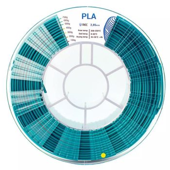 PLA пластик REC 2.85 мм тёмно-зелёный PLA пластик REC 2.85 мм тёмно-зелёный
