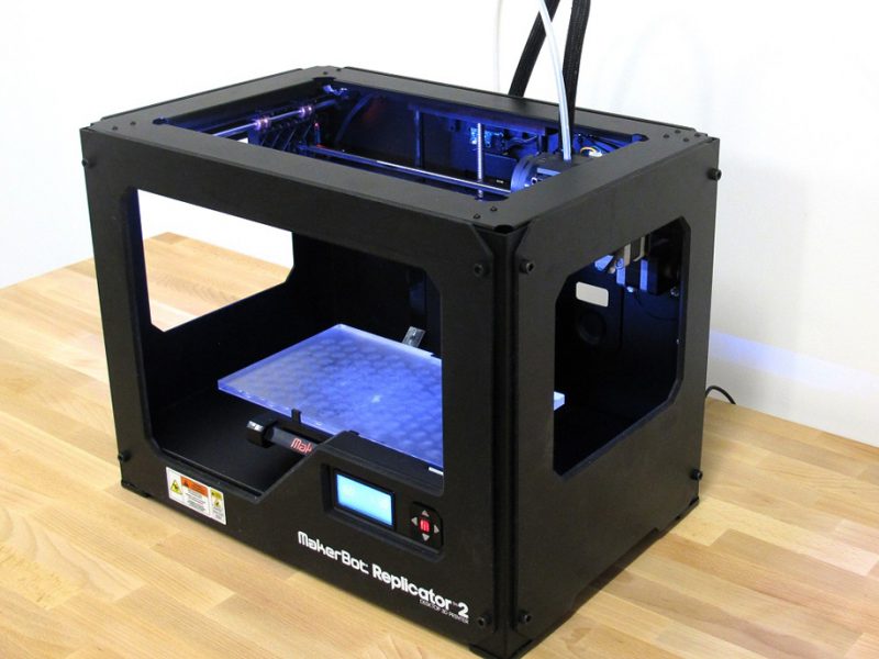 Фотография модели, напечатанной на 3D принтере MakerBot Replicator 2 (6)