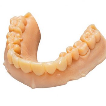 Фото модели, напечатанной на 3D принтере Stratasys Objet 30 Dental Prime 4