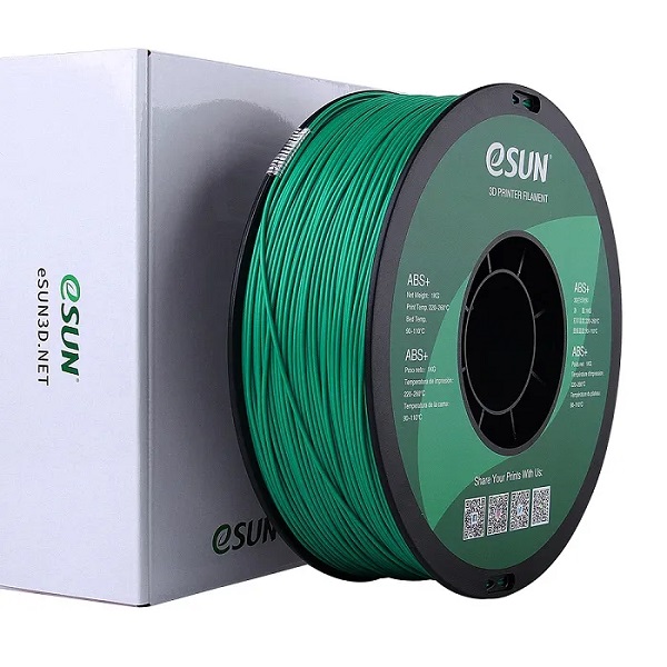 Фото нить для 3D-принтера eSUN 3D ABS+ зеленый 1.75 мм 6