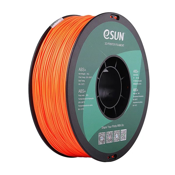 Фото нить для 3D-принтера eSUN 3D ABS+ оранжевый 1.75 мм 5