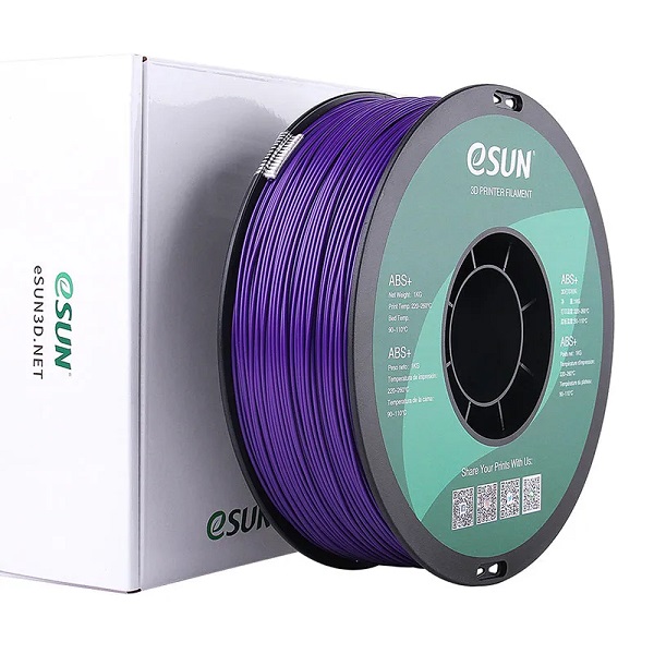 Фото нить для 3D-принтера eSUN 3D ABS+ фиолетовый 1.75 мм 6