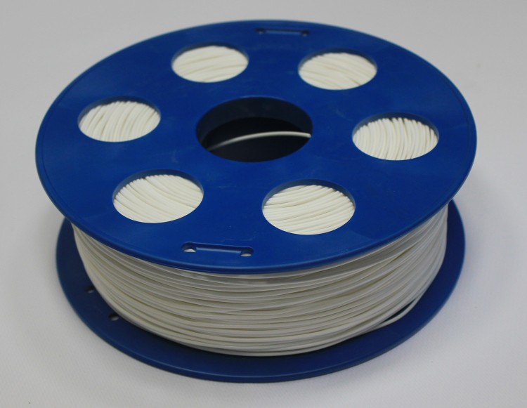 Фото нить для 3D-принтера Белый PLA пластик Bestfilament 1 кг, 1.75 мм