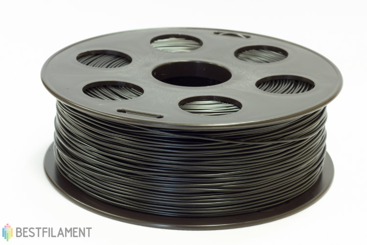 Фото нить для 3D-принтера Черный ABS пластик Bestfilament 1 кг, 1.75 мм