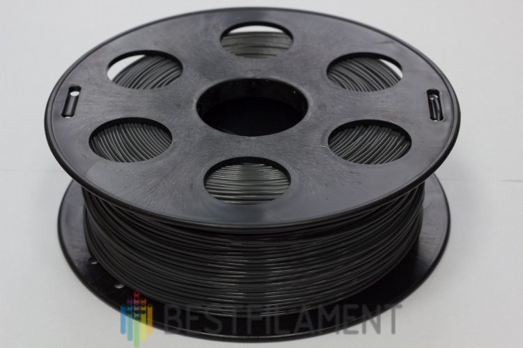 Фото нить для 3D-принтера Черный PLA пластик Bestfilament 1 кг, 1.75 мм