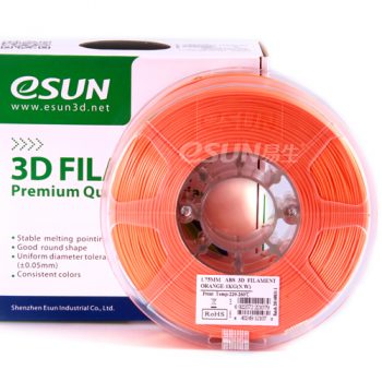 Нить для 3D-принтера eSUN 3D ABS оранжевый 2.85 мм Нить для 3D-принтера eSUN 3D ABS оранжевый 2.85 мм