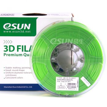 Нить для 3D-принтера eSUN 3D ABS салатовый 2.85 мм Нить для 3D-принтера eSUN 3D ABS салатовый 2.85 мм