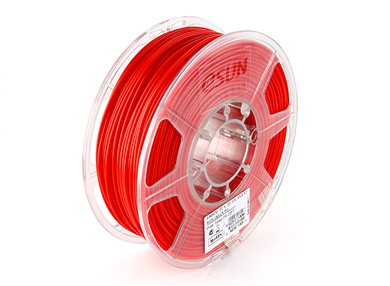 Фото нить для 3D-принтера eSUN 3D Optimized PLA+ Filament Red 1.75 мм