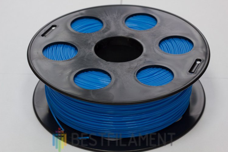 Фото нить для 3D-принтера Голубой PLA пластик Bestfilament 1 кг, 1.75 мм
