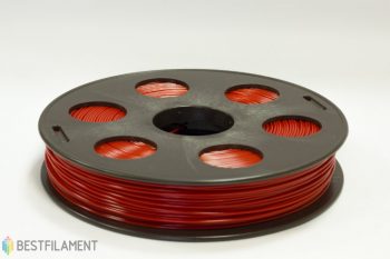Красный ABS пластик Bestfilament 0.5 кг, 1.75 мм Красный ABS пластик Bestfilament 0.5 кг, 1.75 мм