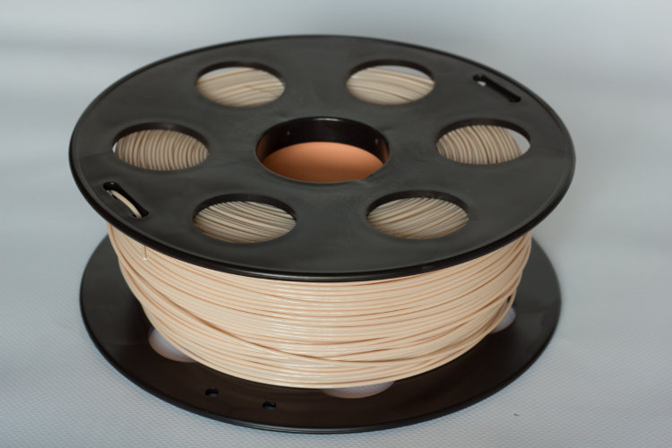 Фото нить для 3D-принтера Кремовый PLA пластик Bestfilament 2.5 кг, 1.75 мм