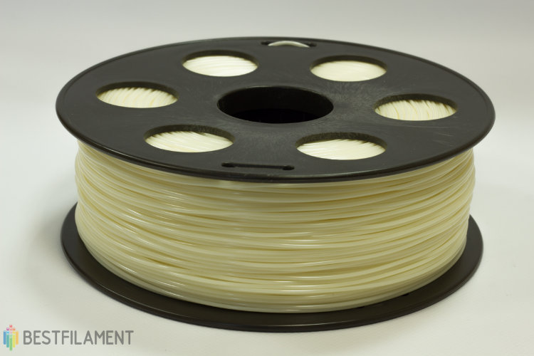 Фото нить для 3D-принтера Натуральный ABS пластик Bestfilament 1 кг, 1.75 мм