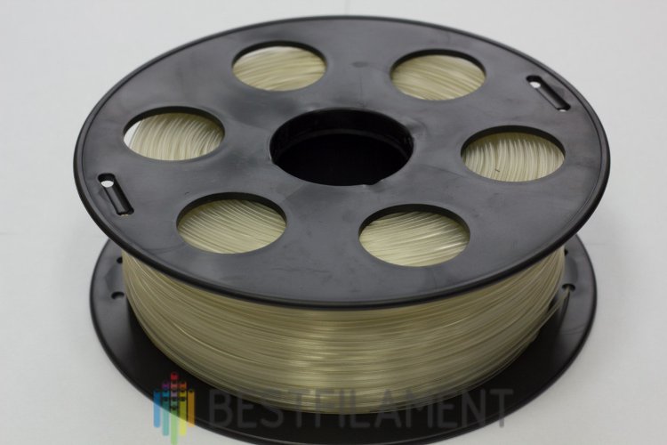 Фото нить для 3D-принтера Натуральный PLA пластик Bestfilament 1 кг, 1.75 мм