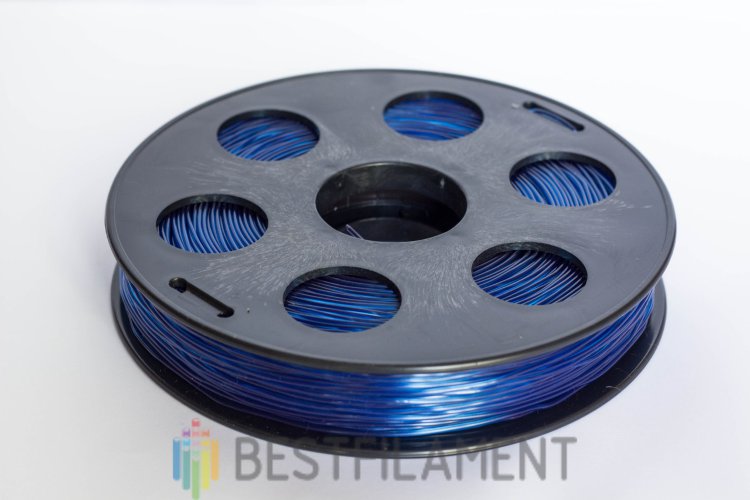 Фото нить для 3D-принтера Пластик Bestfilament "Ватсон" 1.75 мм, 0.5 кг, Синий