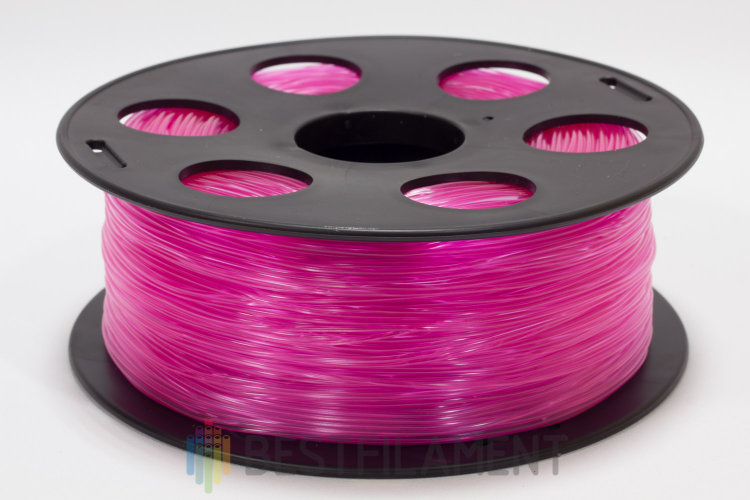 Фото нить для 3D-принтера Пластик Bestfilament "Ватсон" 1.75 мм, 1 кг, Розовый