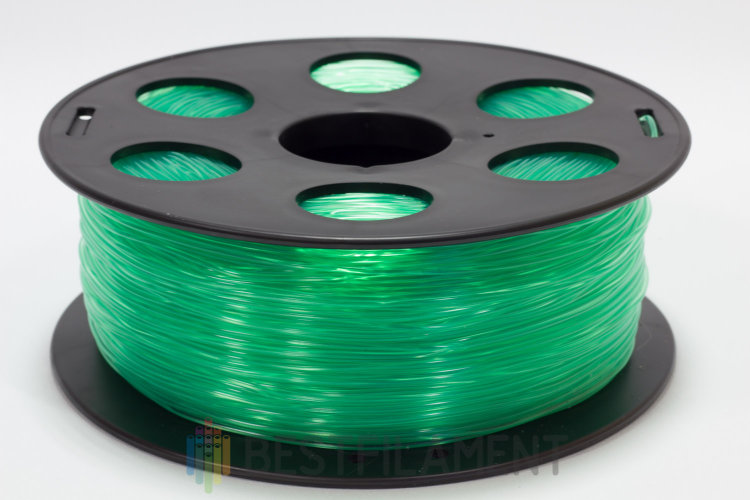 Фото нить для 3D-принтера Пластик Bestfilament "Ватсон" 1.75 мм, 1 кг, Салатовый
