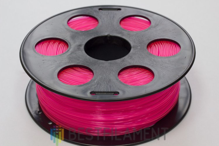 Фото нить для 3D-принтера Розовый PLA пластик Bestfilament 1 кг, 1.75 мм