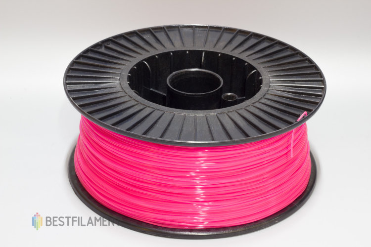 Фото нить для 3D-принтера Розовый PLA пластик Bestfilament 2.5 кг, 1.75 мм