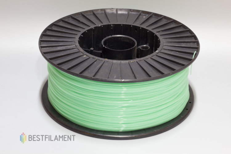 Фото нить для 3D-принтера Салатовый PLA пластик Bestfilament 2.5 кг, 1.75 мм