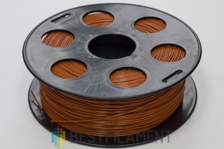 Фото нить для 3D-принтера Шоколадный PLA пластик Bestfilament 1 кг, 1.75 мм