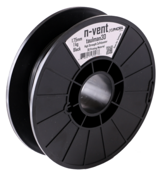 Taulman 3D 1.75mm n-vent Black Taulman 3D 1.75mm n-vent Black