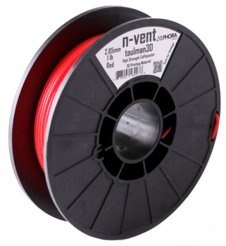 Taulman 3D 1.75mm n-vent Red Taulman 3D 1.75mm n-vent Red