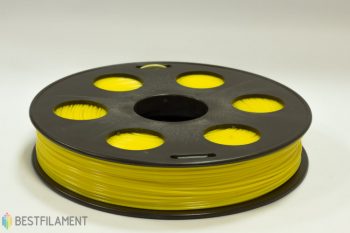 Желтый ABS пластик Bestfilament 0.5 кг, 1.75 мм Желтый ABS пластик Bestfilament 0.5 кг, 1.75 мм