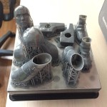 Фото Пример модели, напечатанной на 3D принтере Formlabs Form 2 12