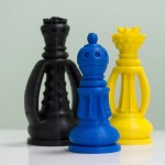 Фотография модели, напечатанной на 3D принтере Альфа (1)