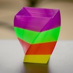 Фотография модели, напечатанной на 3D принтере Альфа 2 (2)