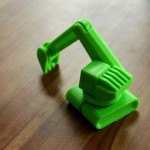 Фотография модели, напечатанной на 3D принтере MakerBot Replicator Mini (1)
