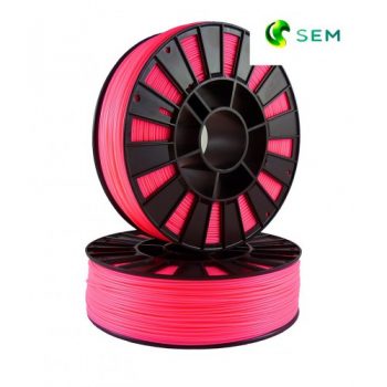 Фото нить для 3D-принтера ABS пластик 1,75 SEM флуоресцентный розовый