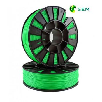 Фото нить для 3D-принтера ABS пластик 1,75 SEM флуоресцентный зеленый