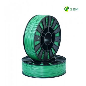 Фото нить для 3D-принтера ABS пластик 1,75 SEM зеленый металлик