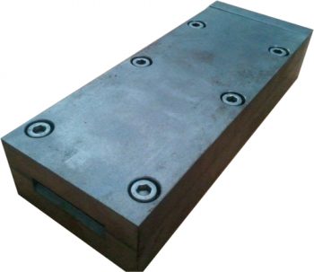 Изложница для литья полосы 50 х 5 х 220 мм с адаптером для VC500/600