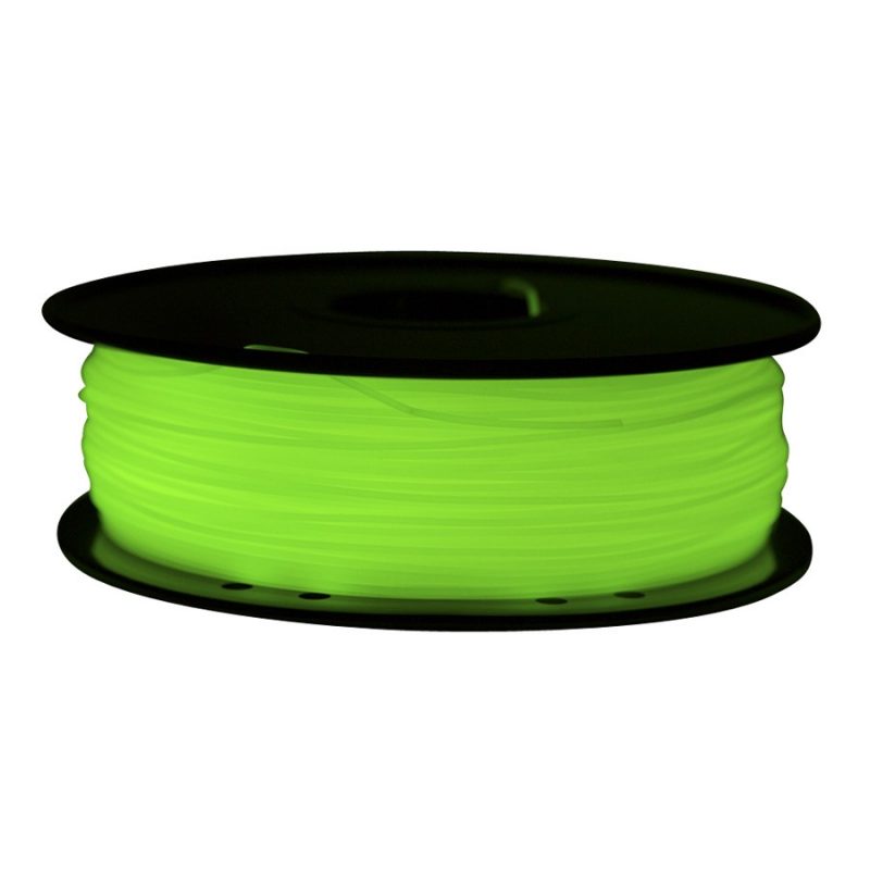 Фото PLA пластик FL33 0.5 кг флуоресцентный зеленый