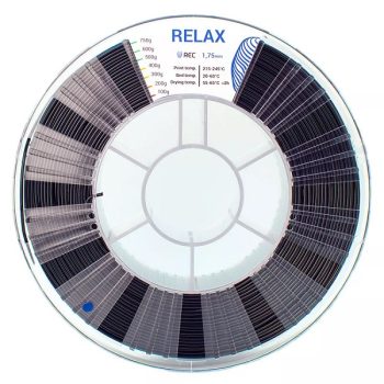 Фото RELAX пластик REC 1.75 мм, 750 гр черный