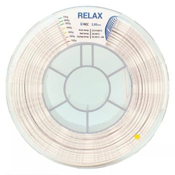 RELAX пластик REC 2.85 мм, 750 гр белый RELAX пластик REC 2.85 мм, 750 гр белый