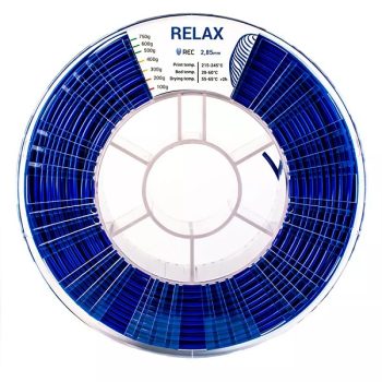 RELAX пластик REC 2.85 мм, 750 гр синий RELAX пластик REC 2.85 мм, 750 гр синий